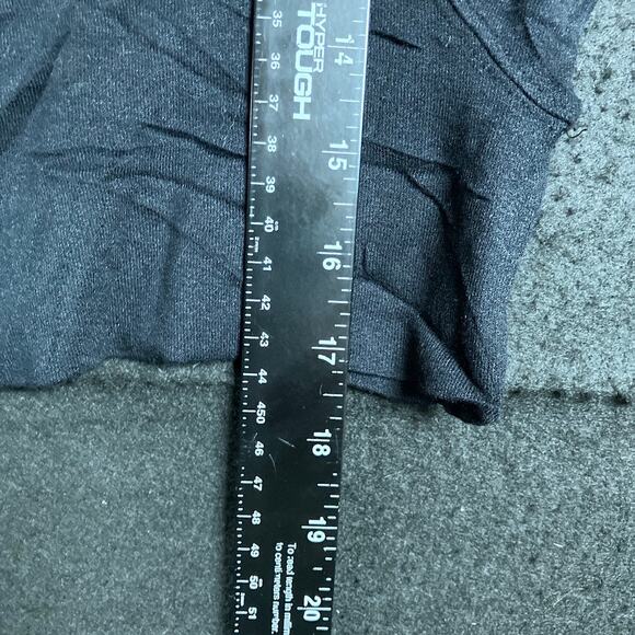 We The Free Womens Shirt Black Mock Neck Keyhole Cropped Long Sleeve XS - Picture 8 of 11